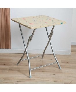 Tourist table Flower Ecru 60 x 60 cm PATIO