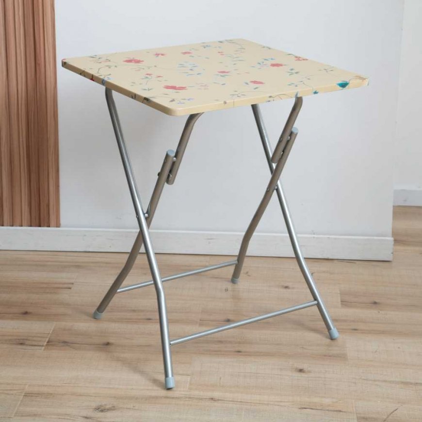 Tourist table Flower Ecru 60 x 60 cm PATIO