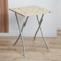 Tourist table Flower Ecru 60 x 60 cm PATIO Tourist table Flower Ecru 60 x 60 cm PATIO