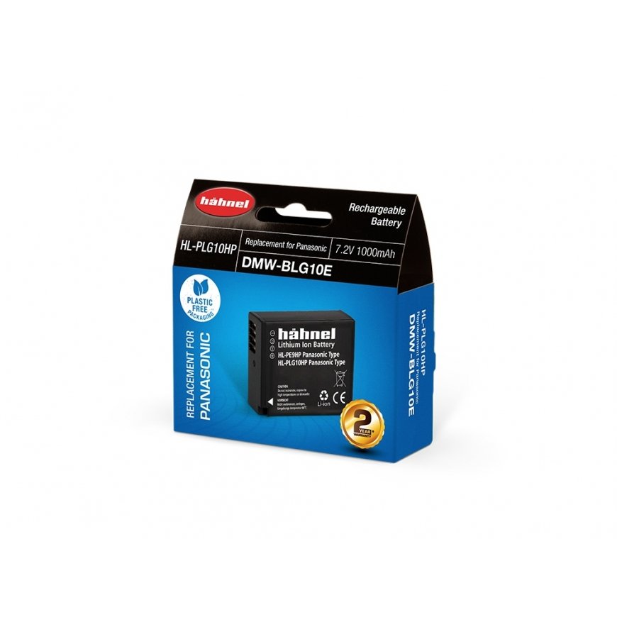 Hahnel HL-PLG10HP For Panasonic (DMW-BLG10EHP) Ličio-jonų (Li-Ion) 1000 mAh – 3