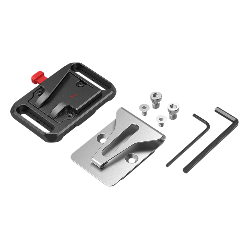 SmallRig 2990 Battery Plate V-Mount w Belt Clip – 5