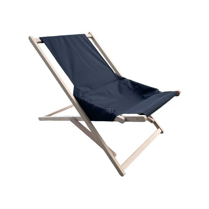 Leżak sodo drawniany Gozo Komfort black PATIO