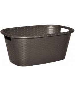 Miska na pranie Rattan 60 x 40 x 25 cm brown JOTTA