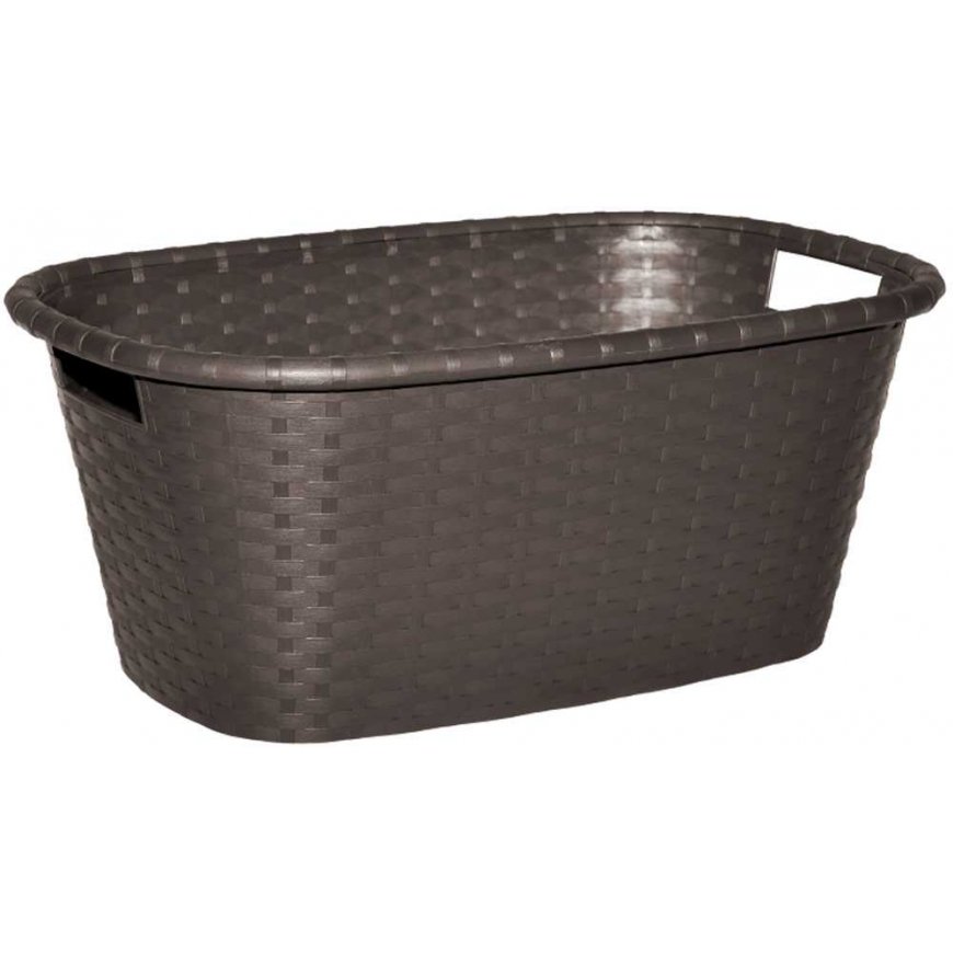 Miska na pranie Rattan 60 x 40 x 25 cm ruda JOTTA
