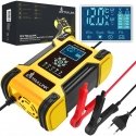 Extralink EX.30813 Ajoneuvon akkulaturi 12 / 24 V musta, Keltainen