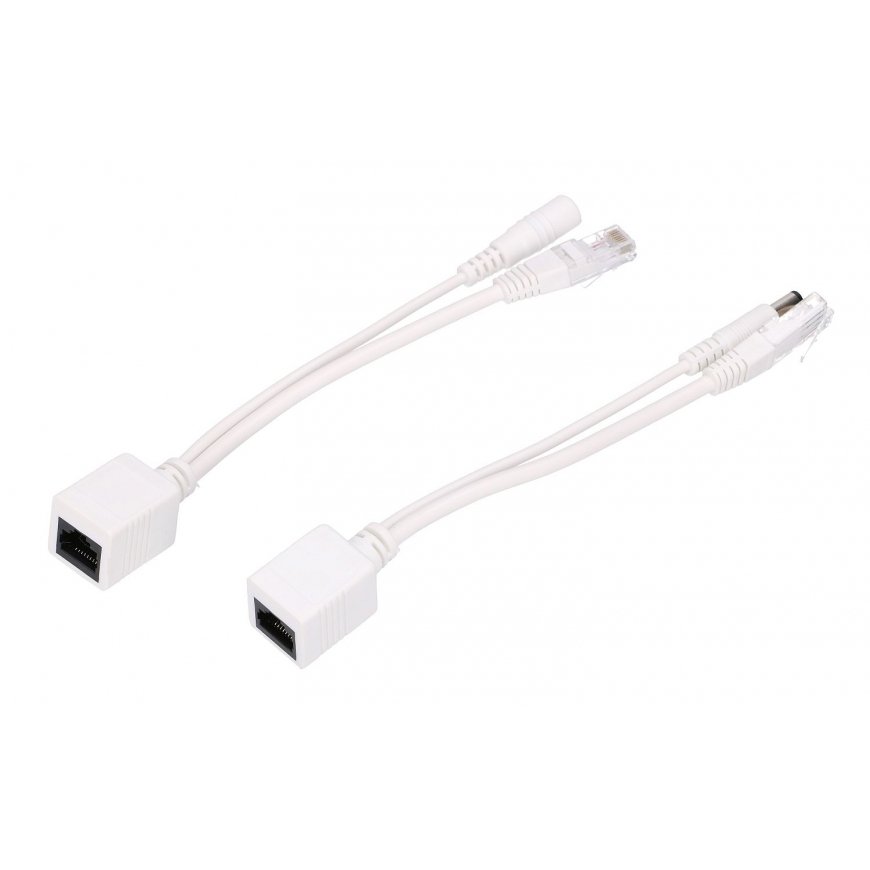 Extralink PoE инжектор 1 Port Инжектор + споиттер, 100Mb/s