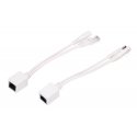 Extralink POE Injektor und Splitter mit einem Port einfacher Injektor weißes Kabel Nopea Ethernet 48 Extralink POE Injektor und Splitter mit einem Port einfacher Injektor weißes Kabel Nopea Ethernet 48