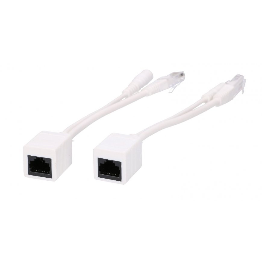 Extralink PoE инжектор 1 Port Инжектор + споиттер, 100Mb/s – 2