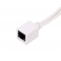 Extralink POE Injektor und Splitter mit einem Port einfacher Injektor weißes Kabel Kiire Ethernet 48 Extralink POE Injektor und Splitter mit einem Port einfacher Injektor weißes Kabel Kiire Ethernet 48