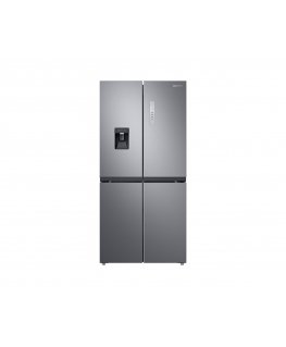 Samsung RF48A401EM9/EO side-by-side-jääkaappipakastin Vapaasti seisova 488 L E Harmaa