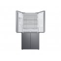 Samsung RF48A401EM9/EO side by side ledusskapis Brīvi novietots 488 L E Pelēks
