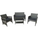 Outdoor furniture set Set mebli ogrodowych technorattanowych Pola popiel PATIO Outdoor furniture set Set mebli ogrodowych technorattanowych Pola popiel PATIO