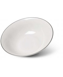 Fissman Salad bowl ALEKSA 23cm color white (porcelain)