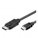 Alcasa DP-HDMI video cable adapter 2 m DisplayPort HDMI Type A (Standard) Black Alcasa DP-HDMI video cable adapter 2 m DisplayPort HDMI Type A (Standard) Black