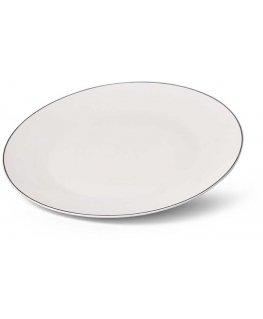 Fissman Plate ALEKSA 27cm, white (porcelain)