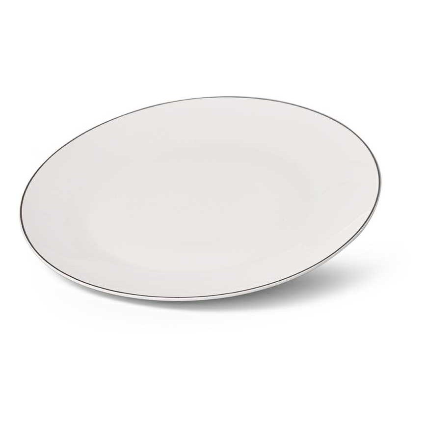 Fissman Plate ALEKSA 27cm, white (porcelain)