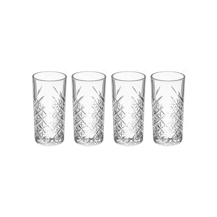 Pasabahce PIECES Aukštas stiklas, 4 vnt., 450 ml