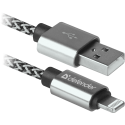 Defender USB-LIGHTNING 1,0m 2.1A Biały Defender USB-LIGHTNING 1,0m 2.1A Biały