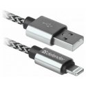 Defender USB-LIGHTNING 1,0m 2.1A Biały Defender USB-LIGHTNING 1,0m 2.1A Biały