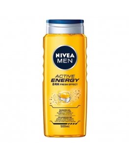 Dušo želė NIVEA Men, Active Energy, 500 ml