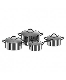 Zyle ZY1410PS Stainless Steel Pot Set