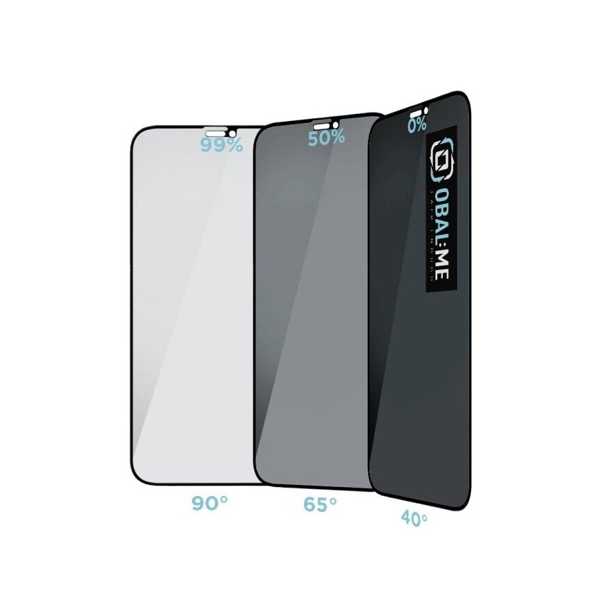 OBAL:ME Privacy 5D Glass Screen Protector for Apple iPhone 12|12 – 2