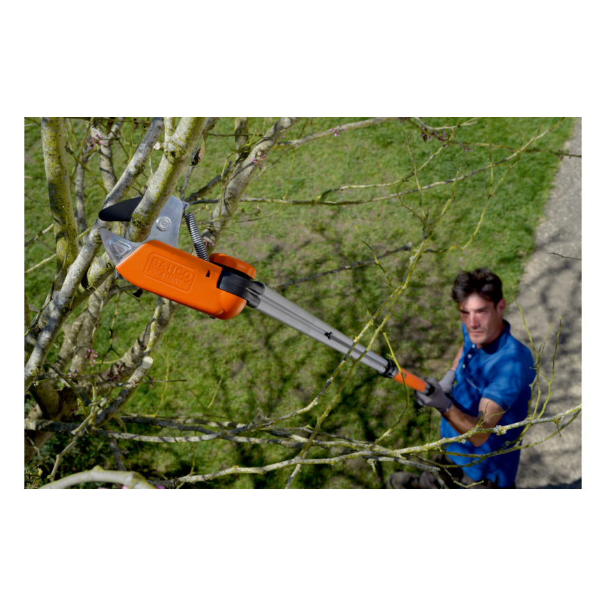 Bahco Teleskopinės genėjimo žirklės max 35mm aukštis 2370-4110mm – 5
