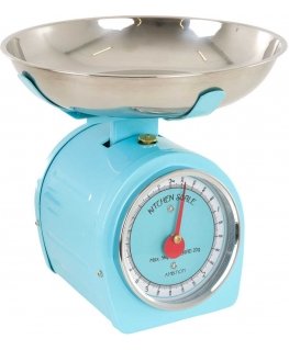 Kitchen scale blue with czerwona tip 5kg AMBITION