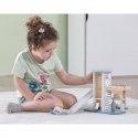 Wooden garage with helicopter and cars Viga PolarB