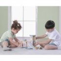 Wooden garage with helicopter and cars Viga PolarB