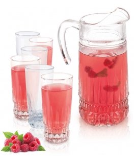 Imperator 7-piece LUMINARC drinking set