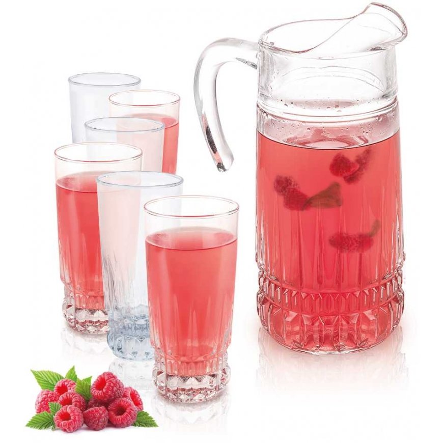 Imperator 7-piece LUMINARC drinking set