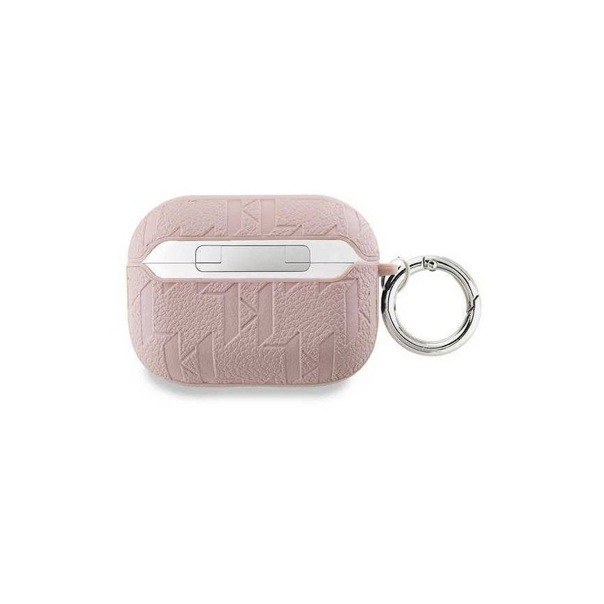 Dėklas Karl Lagerfeld KLAP2PGCHPP AirPods Pro 2 (2022/2023) cover rožinė/pink Monogram Choupette Head – 2