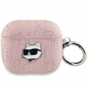Dėklas Karl Lagerfeld KLAP2PGCHPP AirPods Pro 2 (2022/2023) cover rožinė/pink Monogram Choupette Head Dėklas Karl Lagerfeld KLAP2PGCHPP AirPods Pro 2 (2022/2023) cover rožinė/pink Monogram Choupette Head