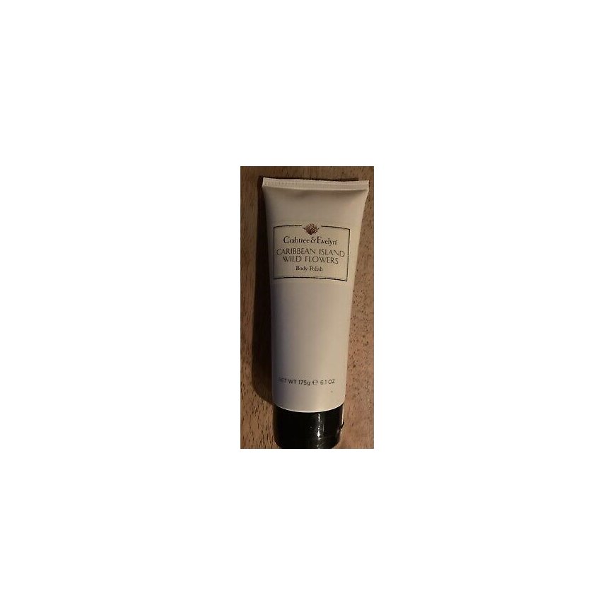 Crabtree & Evelyn, Caribbean Island Wild Flowers, Cleanse and Scrub, Body Scrub, 175 g – 2