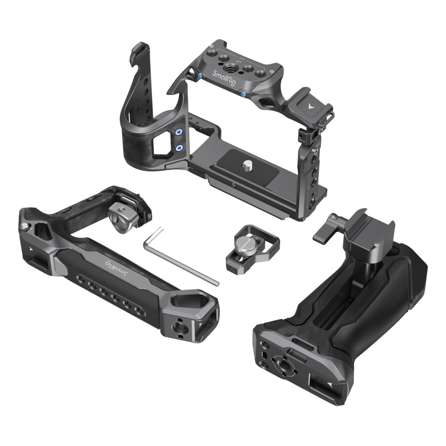 SmallRig 3710 "Rhinoceros" Advanced Cage Kit for Sony Alpha 7R V / Alpha 7 IV / Alpha 7S III – 3