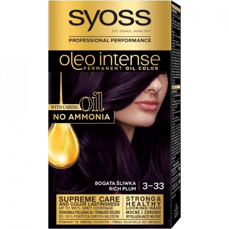 Plum Syoss Oleo Intense hair dye, 50 ml