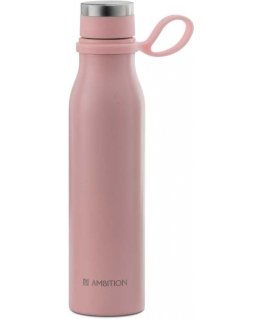 Stainless steel thermal bottle Silky 480 ml pink AMBITION