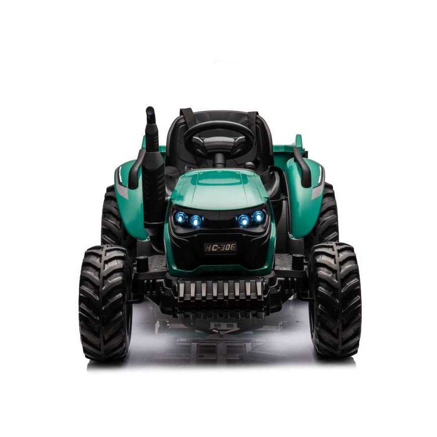 Lean Cars Battery Tractor HC-306 Dark Green 24V – 4