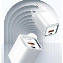 Sieninis įkroviklis LDNIO A2318M USB USB-C + USB-C - Lightning Cable