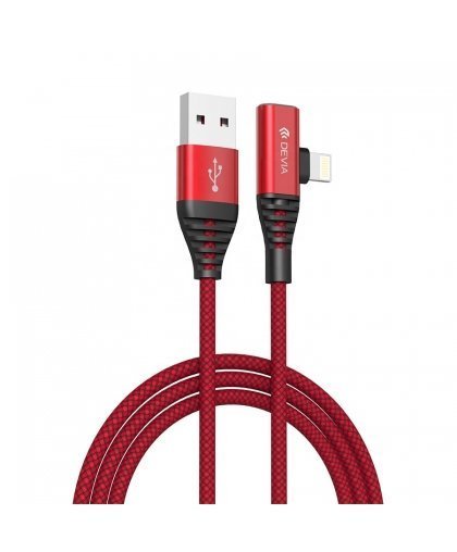 Devia Strom Series 2in1 Cable (1.2M) red