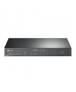 TP-Link TL-SG1210MPE verkkokytkin Hallittu L2 Gigabit Ethernet (10/100/1000) Power over Ethernet -tuki musta