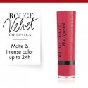 Bourjois Rouge velvet lipstick 2,4 g 04 Hip Hip Pink Matēts