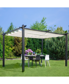 Pawilon garden Vigo 2.9 x 2.9 m ecru PATIO