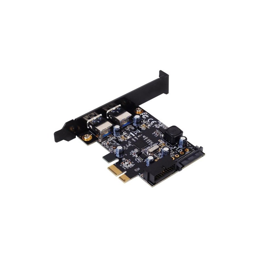 Silverstone EC04-E interfeisa karte/adapteris Iekšējs USB 3.2 Gen 1 (3.1 Gen 1)