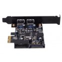 Silverstone EC04-E liitäntäkortti/-sovitin Sisäinen USB 3.2 Gen 1 (3.1 Gen 1) Silverstone EC04-E liitäntäkortti/-sovitin Sisäinen USB 3.2 Gen 1 (3.1 Gen 1)