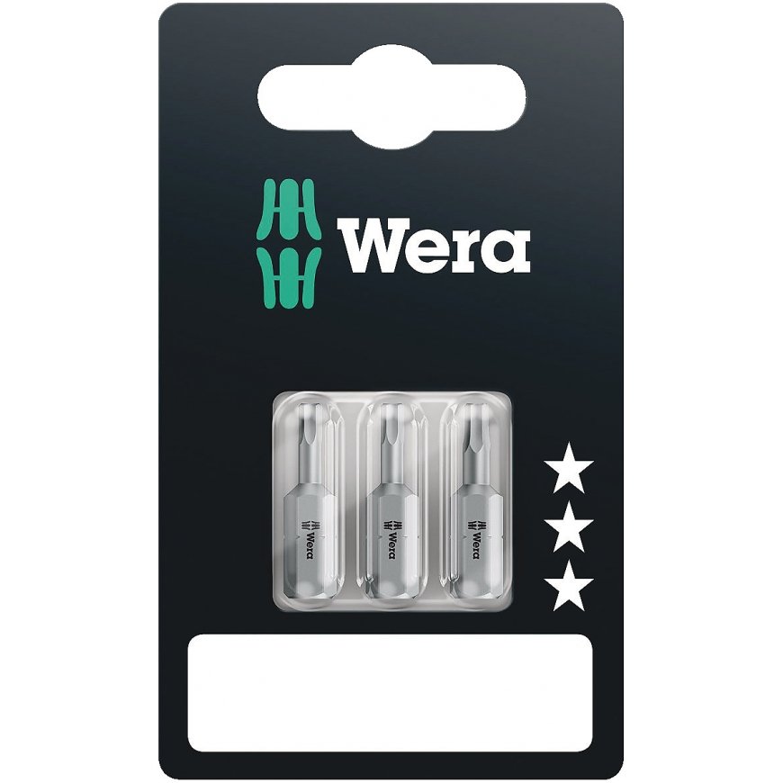 Wera 05073344001 skrūvgrieža uzgalis 3 pcs