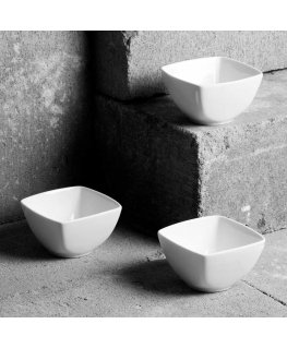 Set of 3 salad bowls Salsa 8.3 x 8.3 cm AMBITION