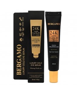 Anti-wrinkle eye serum with gold BERGAMO 24K GOLD, 30 ml