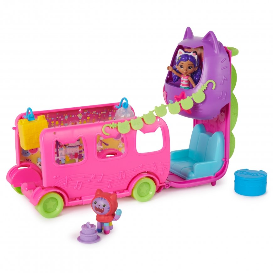 Gabby's Dollhouse Purrfect Party Bus – 3